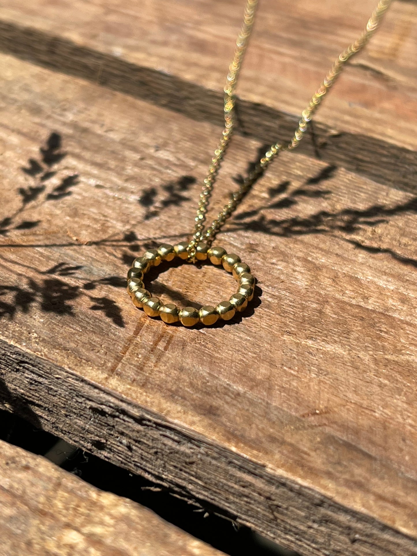 Ketting Tougher than the rest gold plated zilver (small)