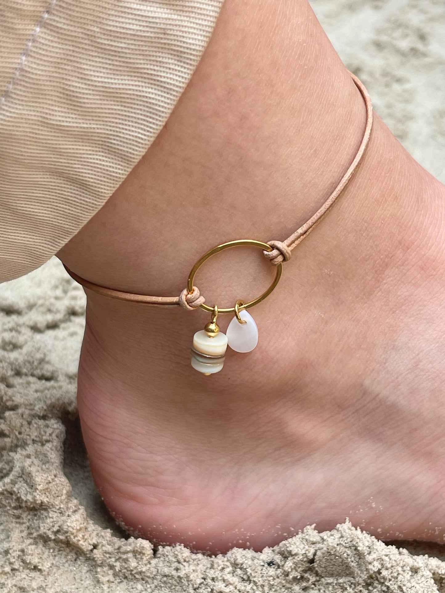 Enkelbandje Sunshine Joy gold