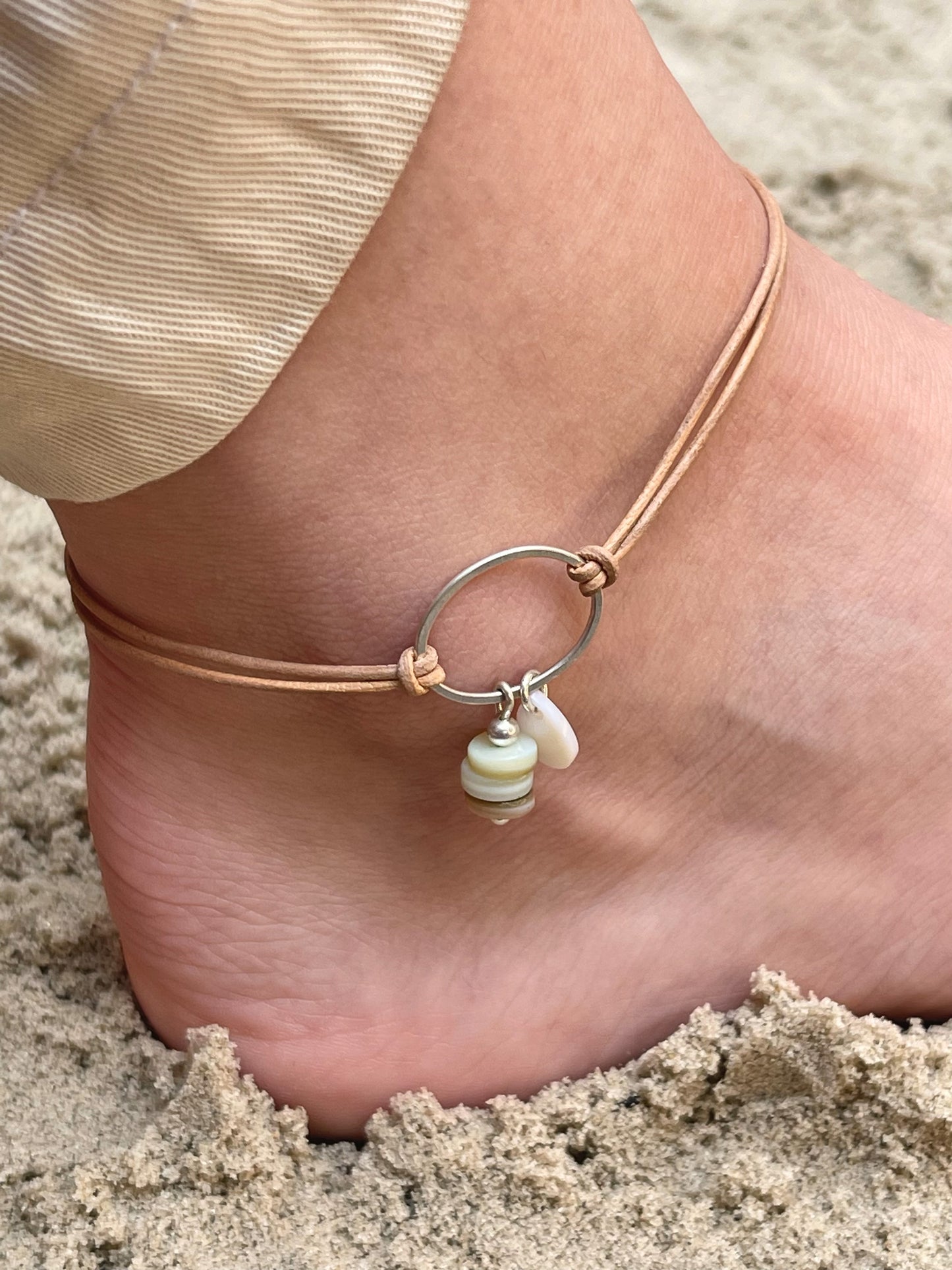 Enkelbandje Sunshine Joy silver