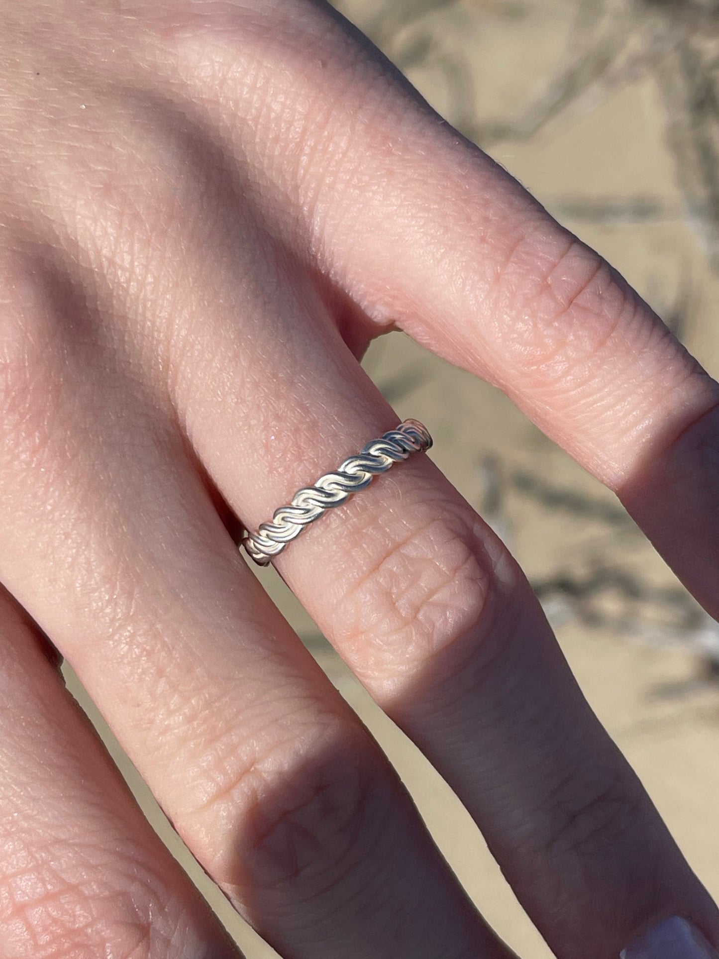 Ring Live zilver