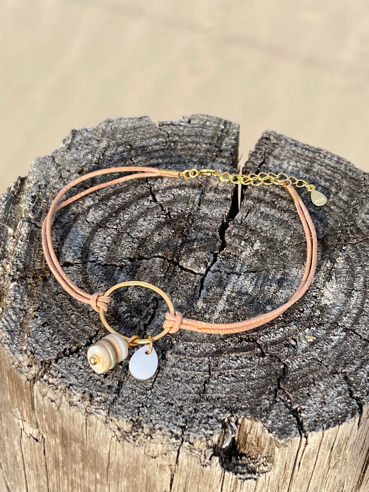Enkelbandje Sunshine Joy gold