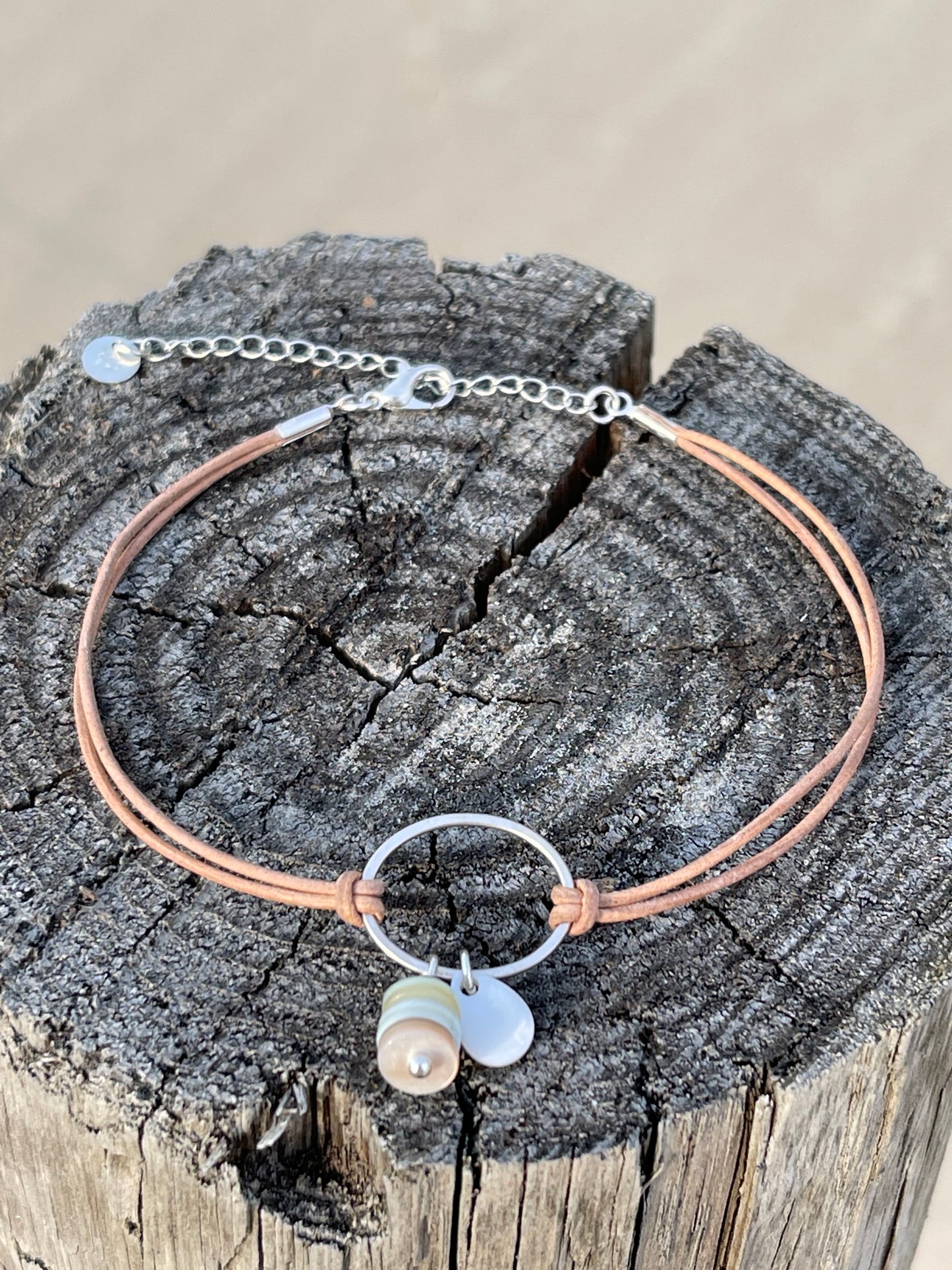 Enkelbandje Sunshine Joy silver