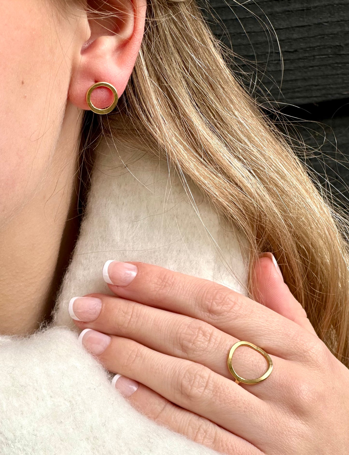sieraden set Lovely goldplated zilver