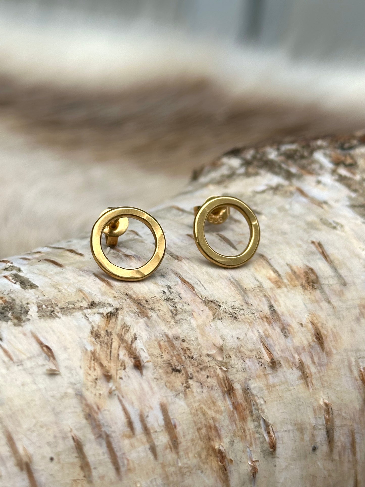 Oorbellen Lovely goldplated zilver