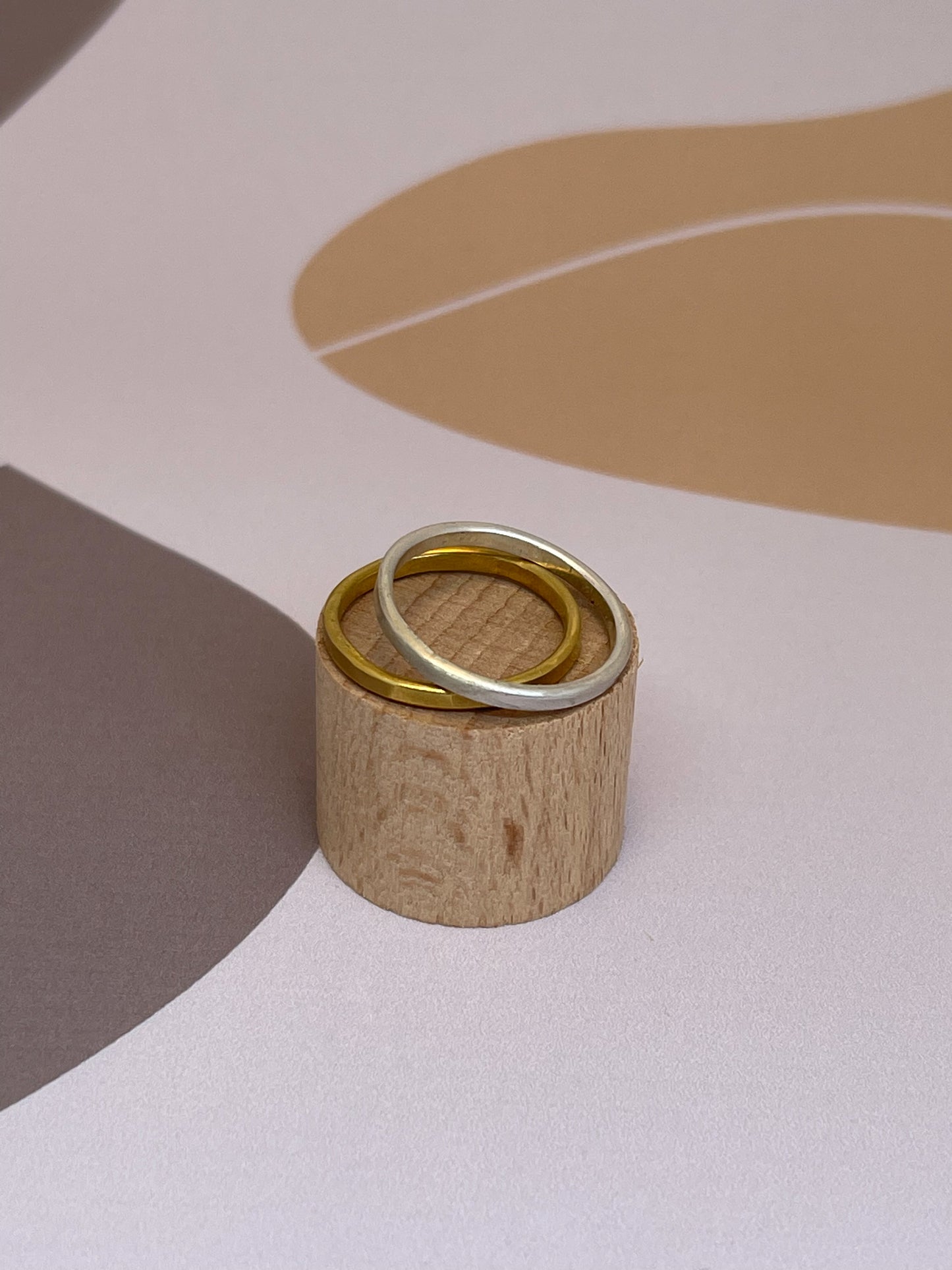 Ring Happy together goud en zilver