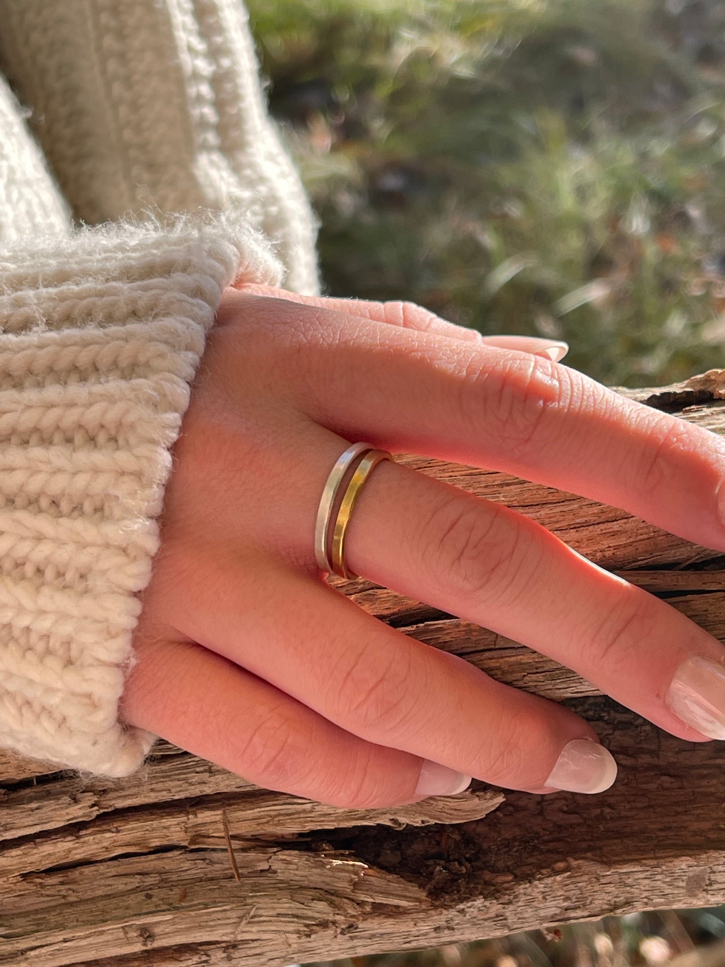 Ring Happy together goud en zilver
