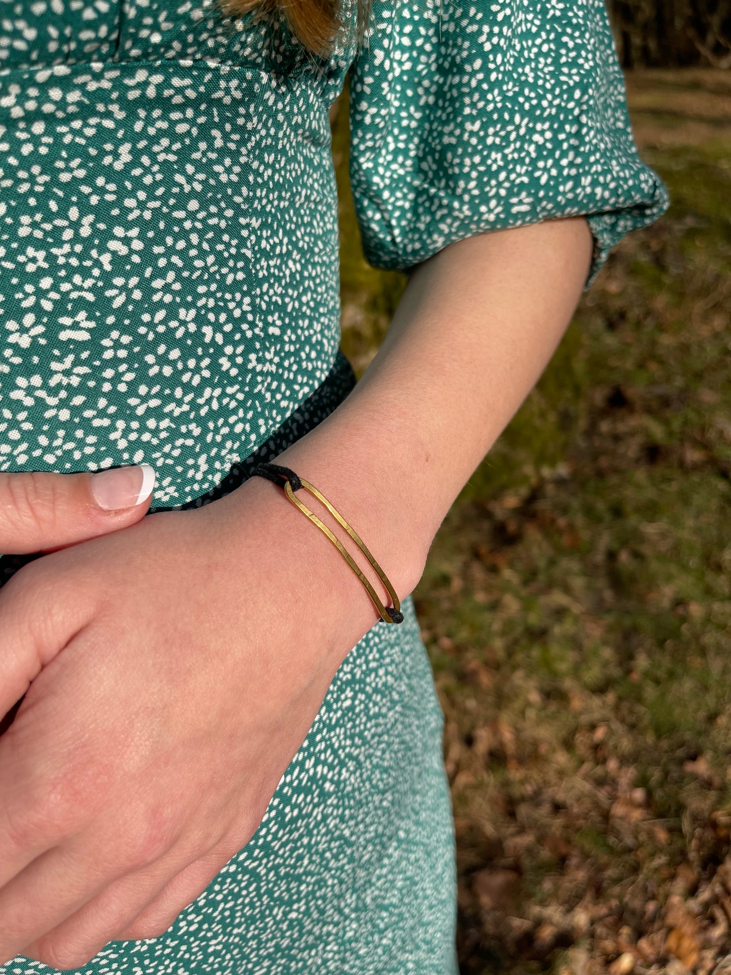 Armband Faith gold plated zilver