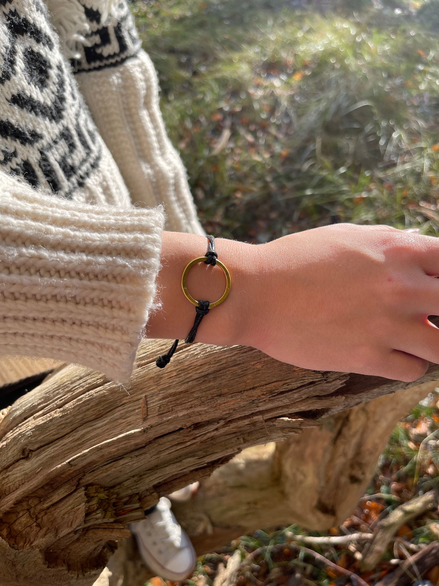 Armband Give gold plated Zilver