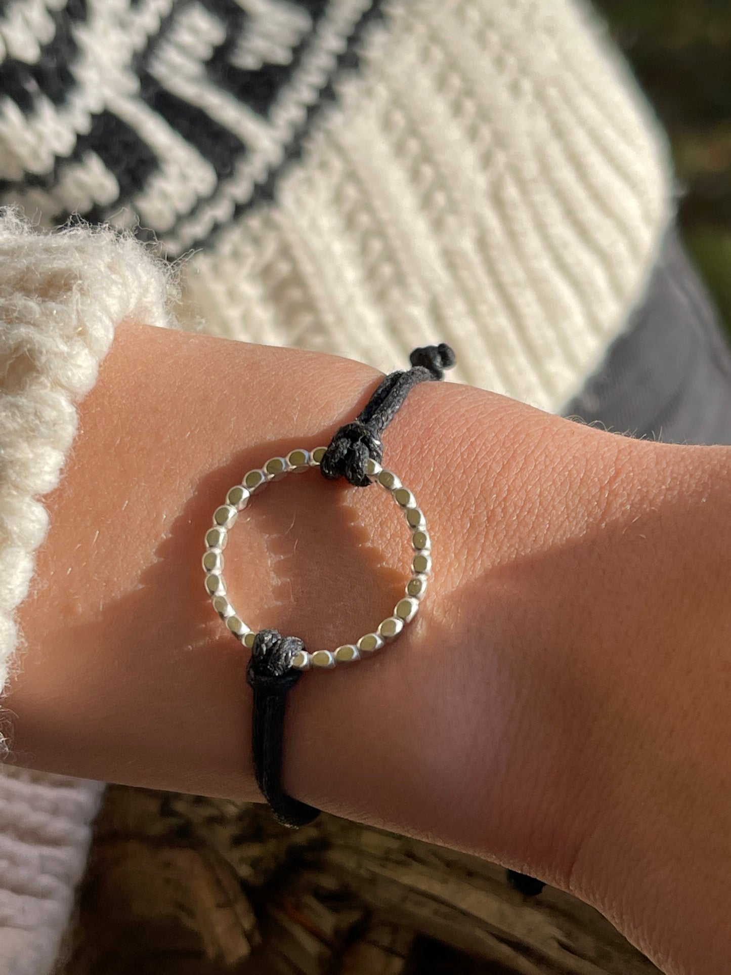 Armband Tougher than the rest zilver