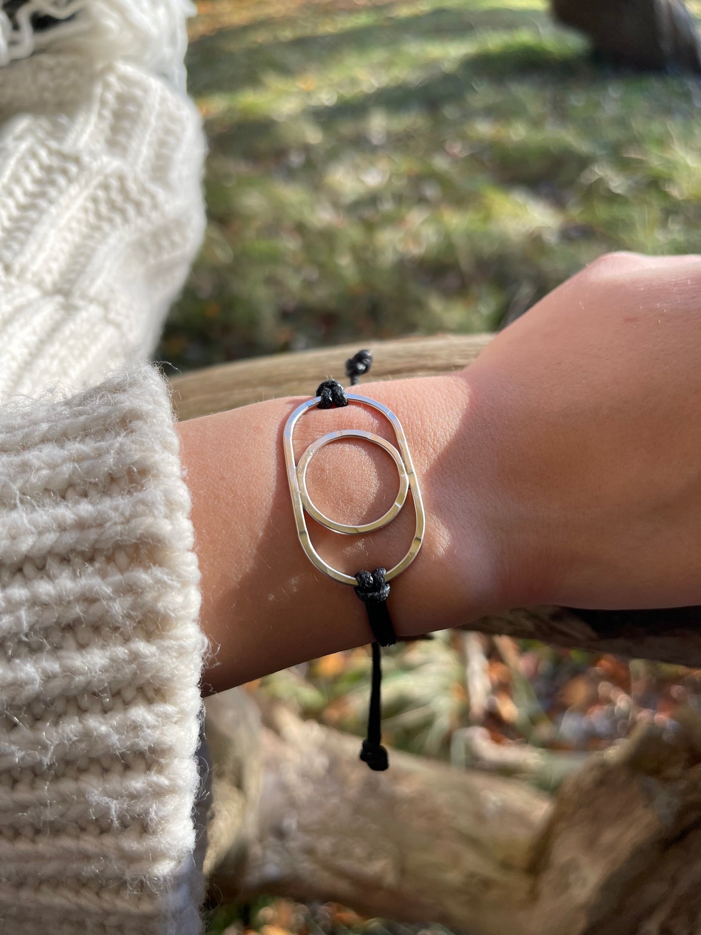 armband Care zilver