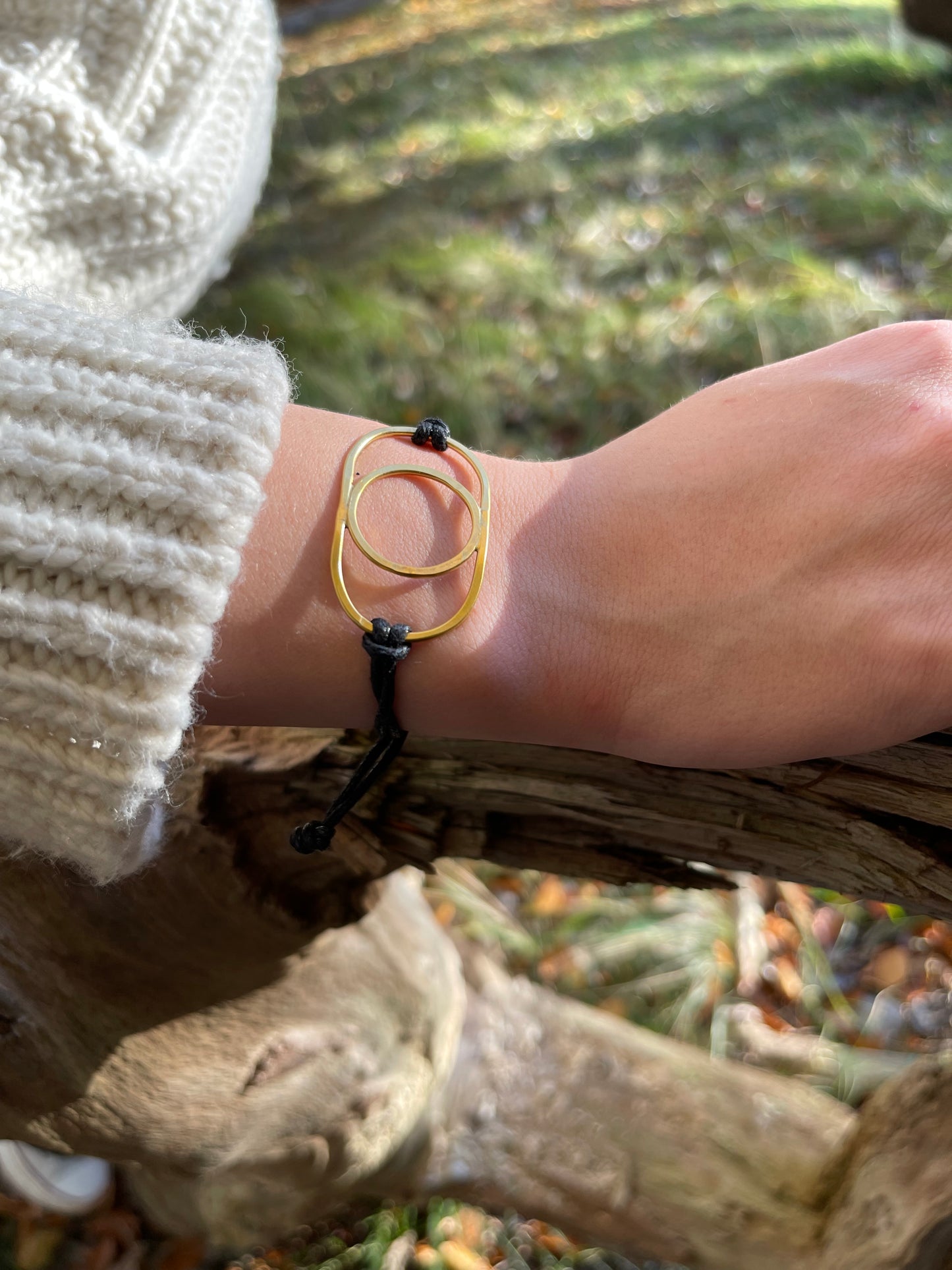 Armband Care gold plated zilver