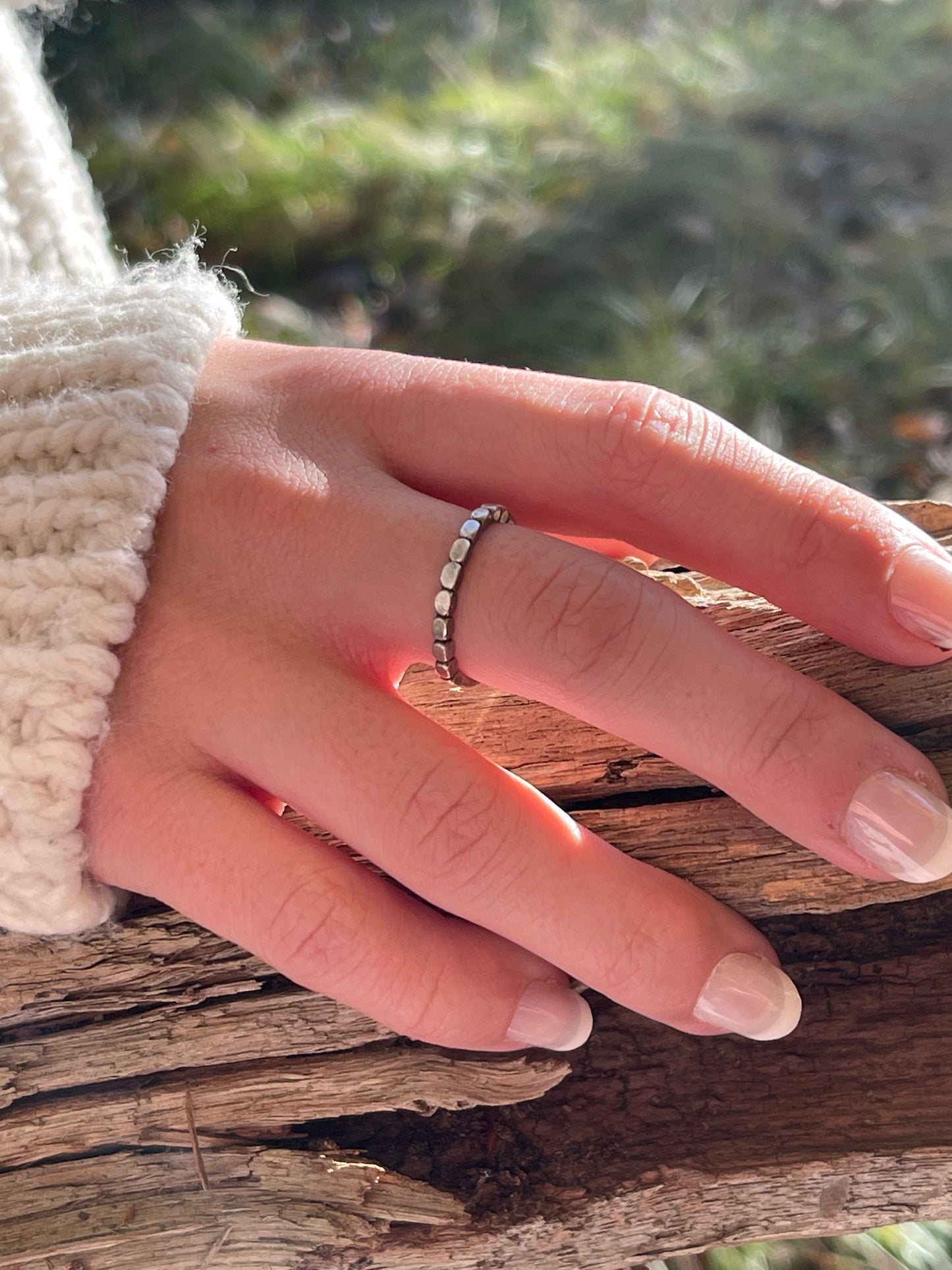 Ring Tougher than the rest zilver