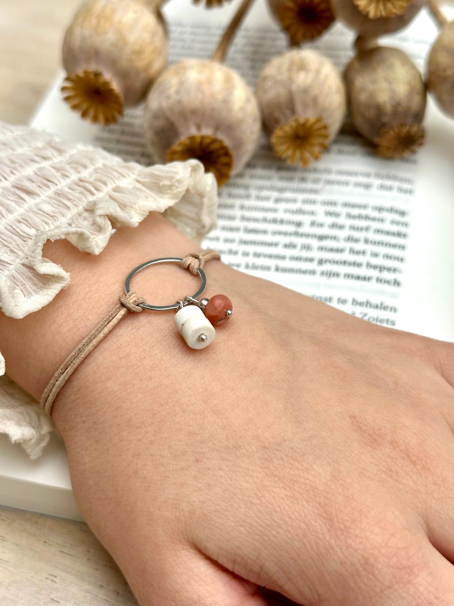 Armbandje Blessing (kwarts) Bliss (Magnesiet) zilver