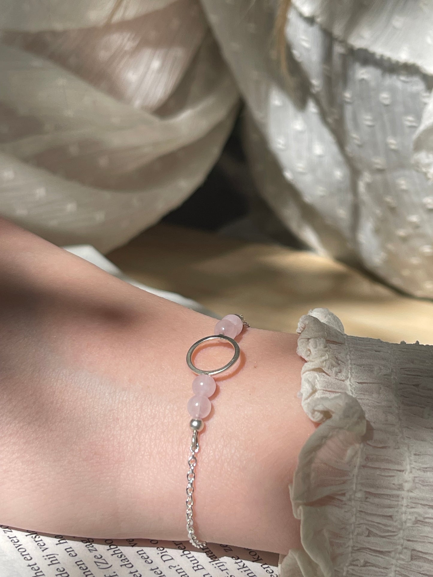 Armband Blush Rose Quartz