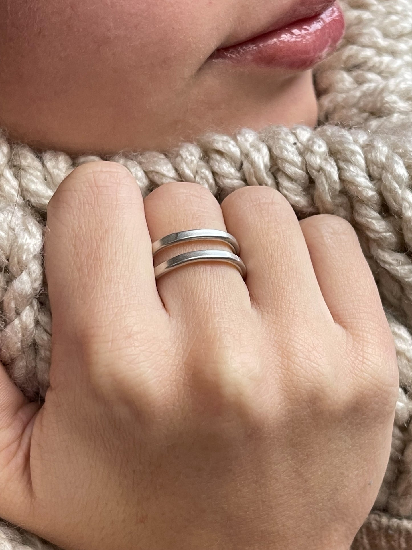 Ring Endless zilver