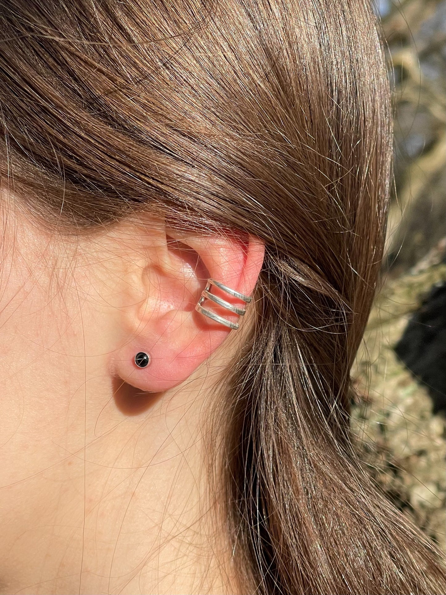 Earcuff Sweet zilver